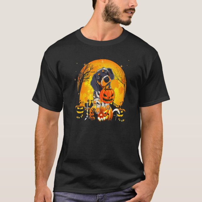 Camisas De Halloween Para Meninos Miúdos Cães De D (Frente)