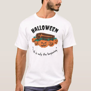 Camisas de Halloween " Se você morrer, fique morto