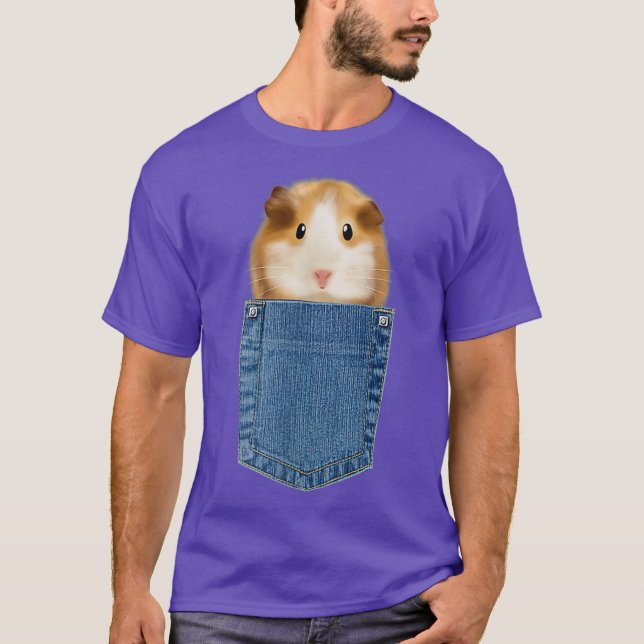 Camisas De Hamster Para Garotas Hamster No Bolso (Frente)