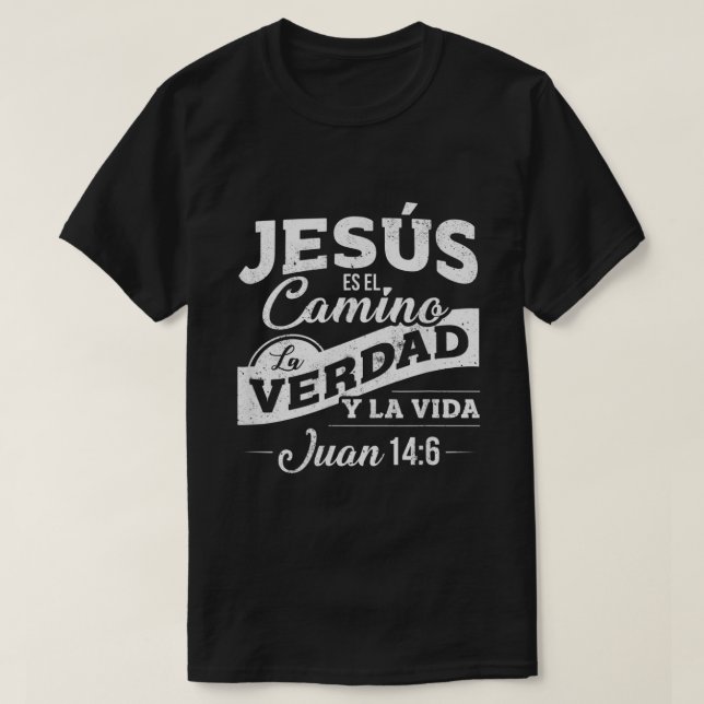 Camisas de Jesus con versiculos de la Biblia886 (Frente do Design)