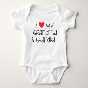 Camisas de Lil eu amo meus avó & vovô