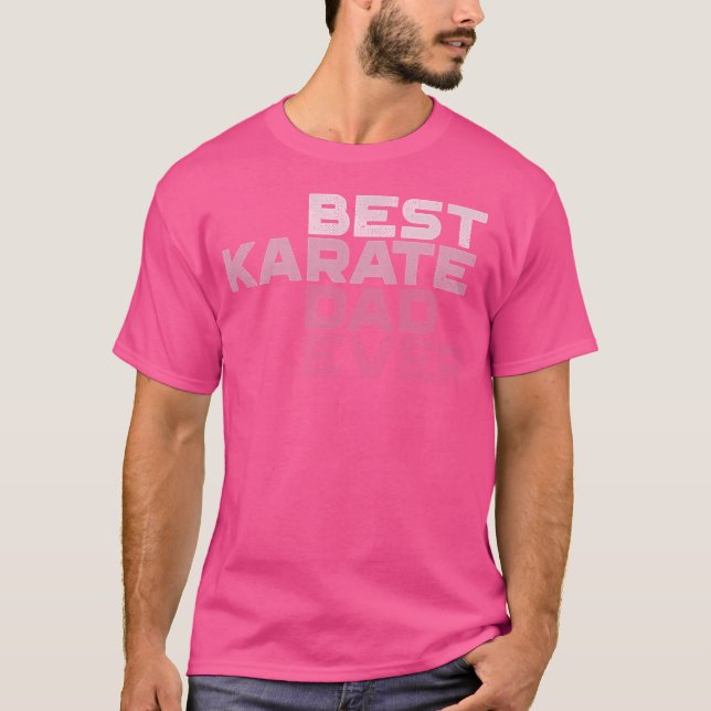 Camisas De Melhor Pai De Karate (Frente)