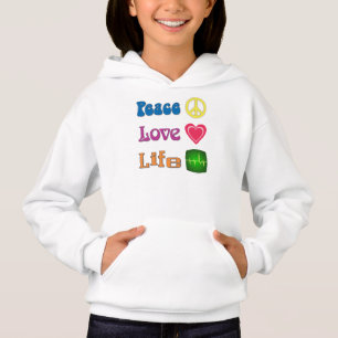 Camisas de meninas celebrando a vida.