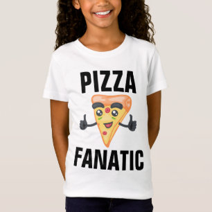 CAMISAS DE MENINAS ENGRAÇADAS FÃS DE PIZZA