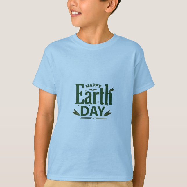 Camisas de Moda do Dia da Terra e Calçados (Frente)