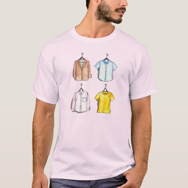Camisas de moda masculinas de roupas masculinas de (Frente)