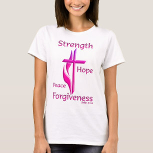 Camisas de mulher cristã John 3:16