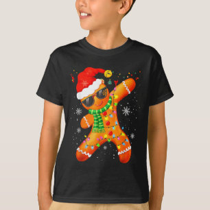 Camisas de Natal Crianças Meninos Bebês Pão de Mel