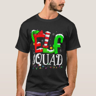 Camisas de Natal da Família Elfo Pijamas Combinand