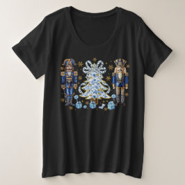 Camisas de Natal e Quebra-Nozes Azuis