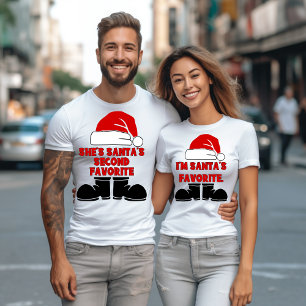Camisas de Natal Engraçadas para Casais