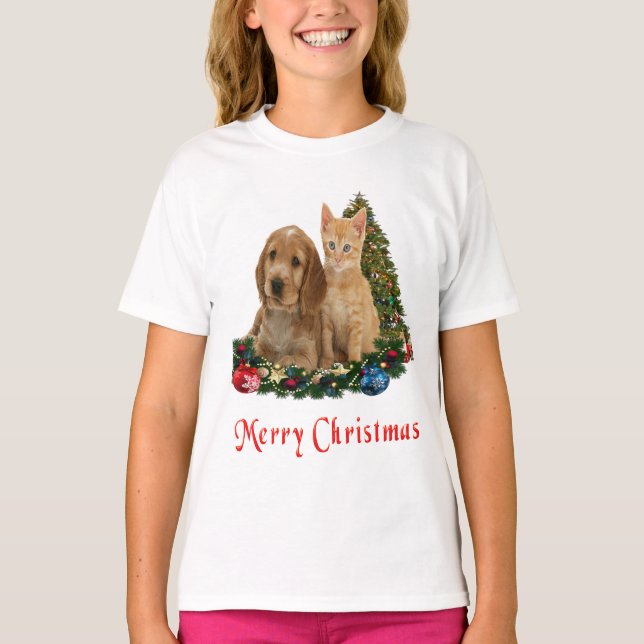 Camisas de Natal para animais (Frente)
