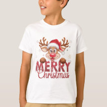 Camisas de Natal para Mulheres Feliz Papais noeis 