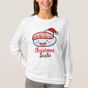 Camisas de Natal Personalizáveis para Sushi