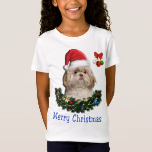 Camisas de Natal Shih-Tsu Dog