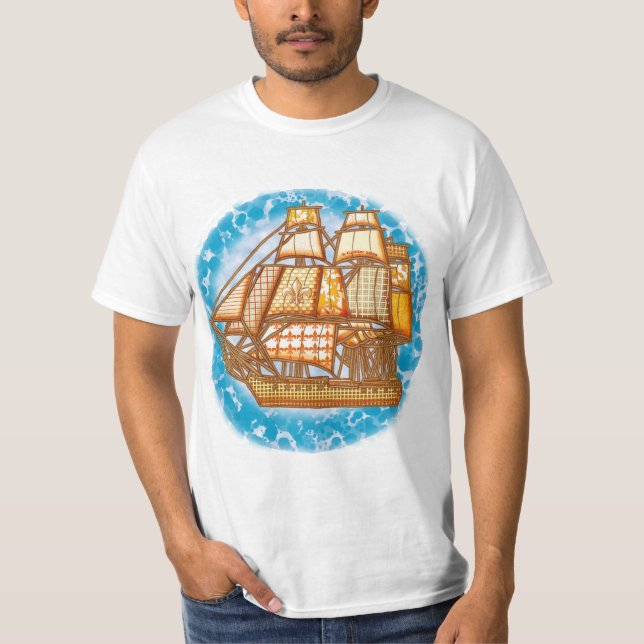 Camisas de navio antigas (Frente)