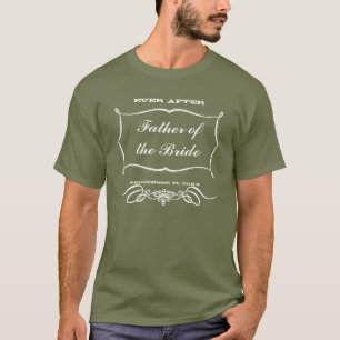 Camisas de Noiva Pai Loja de Chalkboard
