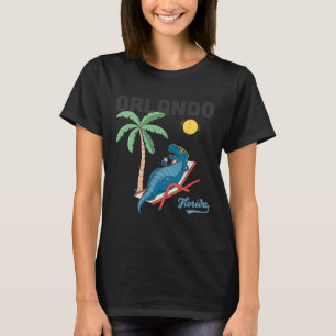Camisas de Orlando Crianças Flórida Dinossauro T-r