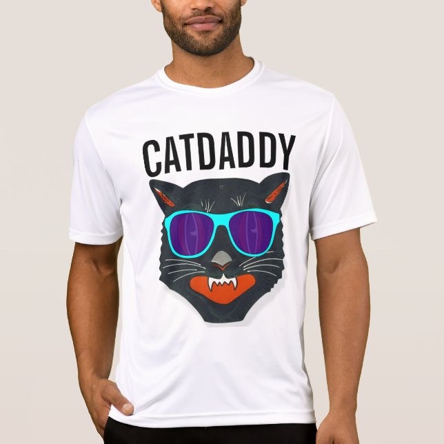 Camisas de PAI de PAI CAT (Frente)
