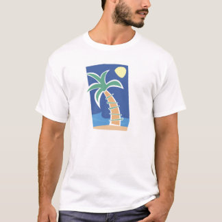Camisas de palmeira tropical