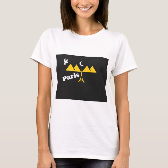 Camisas De Paris Para Mulheres (Frente)