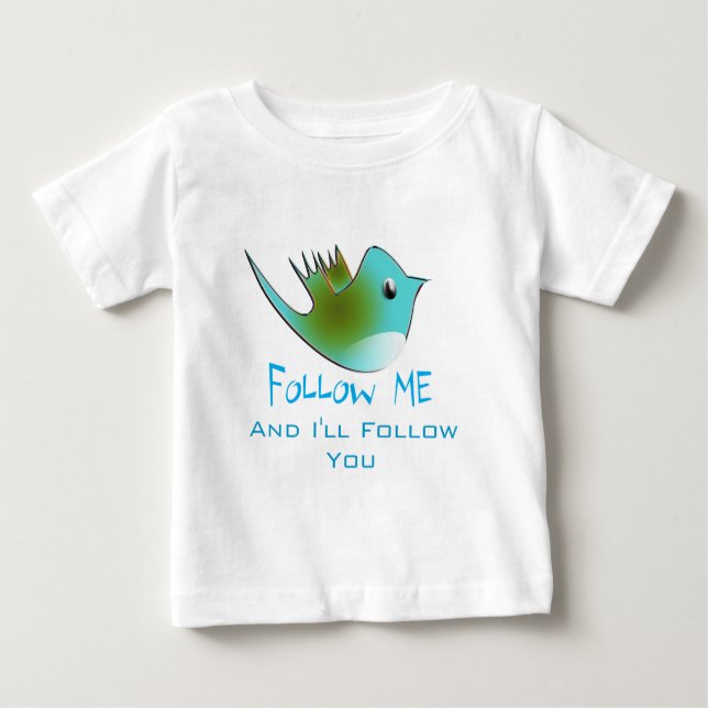 Camisas de Pássaros do Twitter (Frente)