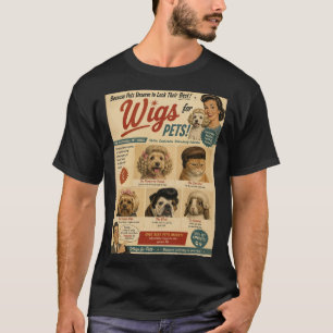 Camisas de Perucas para Animais