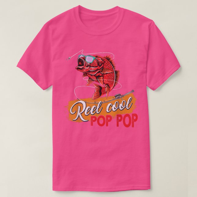 Camisas de pesca de Pop de Pop, Legal Reel, Divers (Frente do Design)