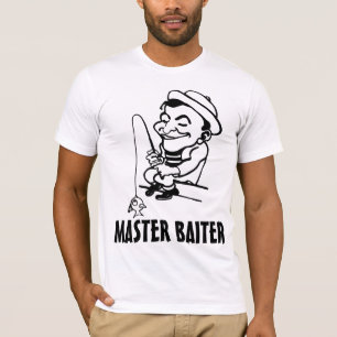 Camisas de pesca engraçadas, MASTER BAITER