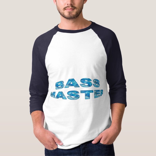 Camisas de Pesca-Mestre de Bass (Frente)