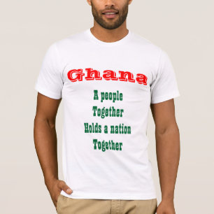 Camisas de pessoas do Gana