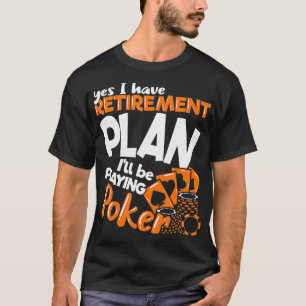 Camisas de pôquer engraçadas Dons de jogo Casino