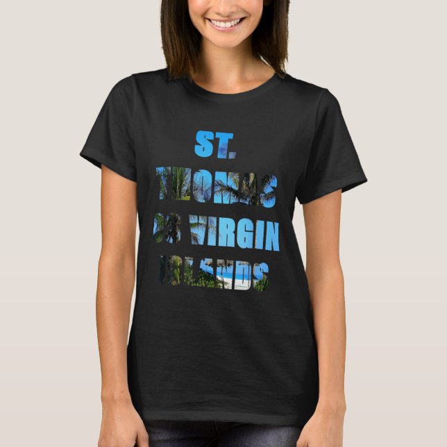 Camisas de Praia de ST Thomas (Frente)