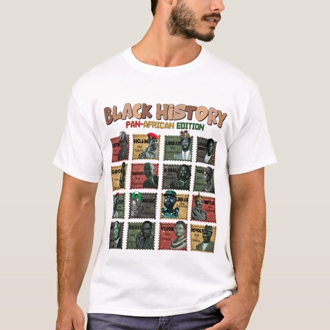 Camisas de presentes do Mês da História Negra das  (Frente)