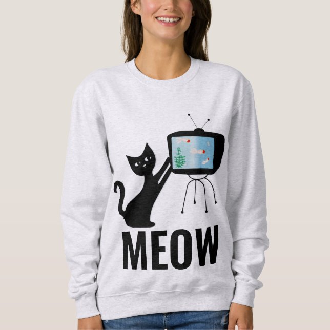 CAMISAS DE RETO-ARTE DE GATO ATÔMICO (Frente)