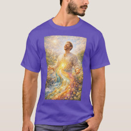 Camisas de Rios de água viva fluindo