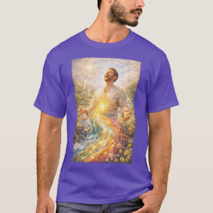 Camisas de Rios de água viva fluindo