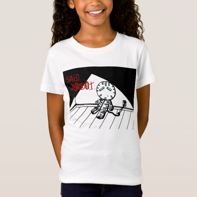 Camisas de robô triste (Frente)