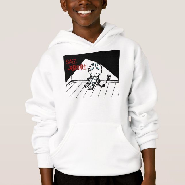 Camisas de robô triste (Frente)