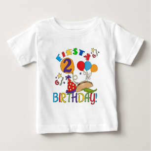 Camisas de segundo aniversário Fiesta e presentes