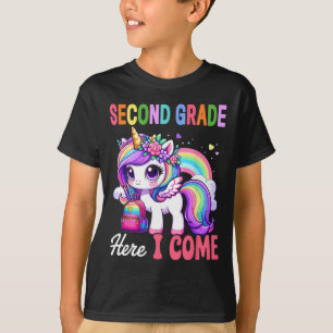 Camisas De segundo Grau Para Raparigas Unicórnio S