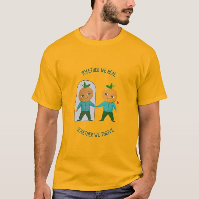 Camisas de Sensibilização para a Saúde Mental (Frente)