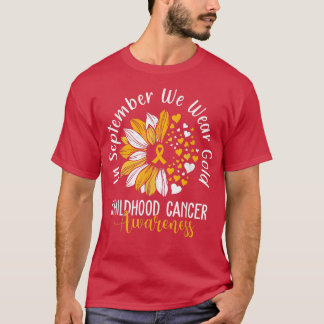 Camisas De Sensibilização Para O Cancer Infantil E