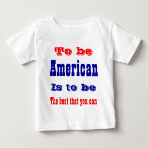Camisas de slogan americanas