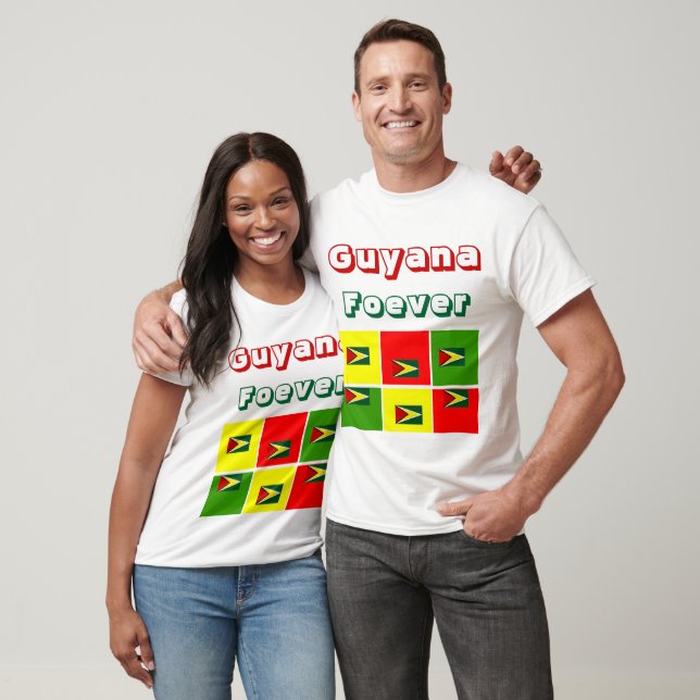 Camisas de slogan da Guiana (Unissex)
