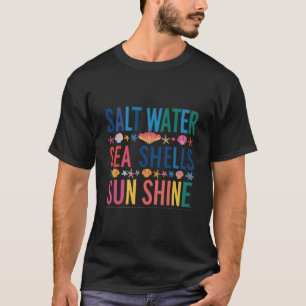 Camisas de sol com água salgada Vibes
