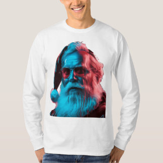 Camisas de Suor Masculinas do Pai Natal Moderno
