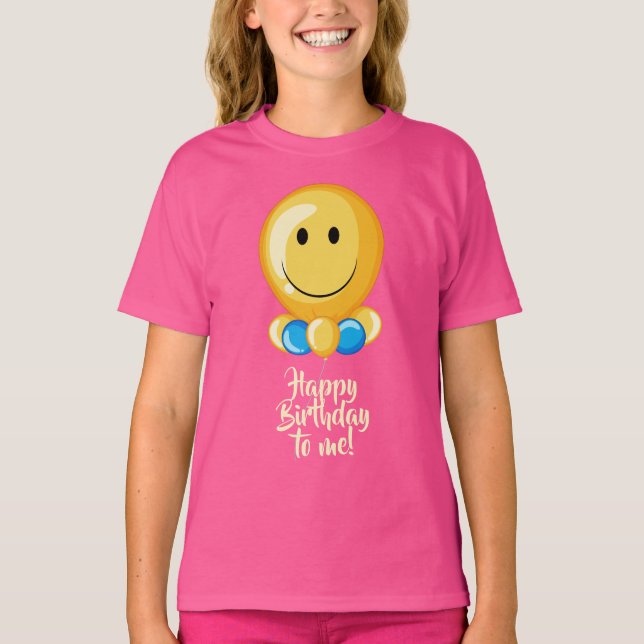 Camisas de texto personalizadas de balão e jaqueta (Frente)