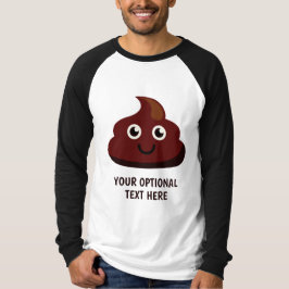 Camisas de texto personalizadas e jaquetas do POOP