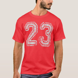Camisas de Time Uniforme Número 23 Esportes Escola